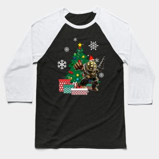 Big Daddy BioShock Around The Christmas Tree Baseball T-Shirt